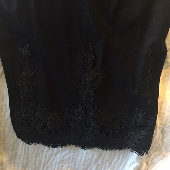 Black Lace Sexy Slip Dress/Lingerie Straps Medium - Picture 12 of 16